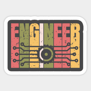 ENGINEER,engineer gift,engineer t-shirt,engineering T-Shirt,Electrical engineering,Electrical engineering gift Sticker